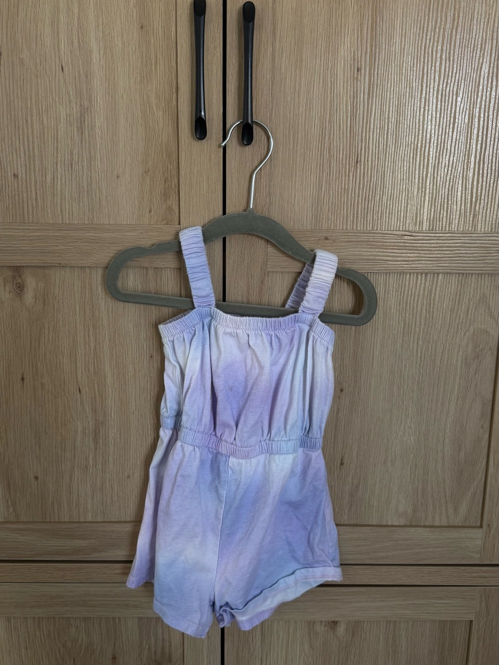 Old Navy Lavender Tie-Dye Kids Romper
